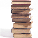 Image of a stack of books